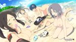 16:9_aspect_ratio 5girls areola ass bare_ass beach big_breasts black_hair blonde blue_eyes blush breasts brown_hair completely_nude green_eyes grey_hair high_resolution long_hair looking_at_viewer minori_(senran_kagura) mooning multiple_girls murakumo_(senran_kagura) nipples nude nude_filter nudist ocean outside panties photoshop posterior_cleavage public_nudity senran_kagura senran_kagura_(series) shiki_(senran_kagura) short_hair underwear water yozakura_(senran_kagura) yumi_(senran_kagura)