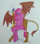 avian friendship_is_magic gilda gilda_(mlp) my_little_pony pinkie_pie toadstool-n-hornet