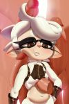 big_breasts big_penis big_testicles breasts brown_eyes cephalopod clothed clothed/nude clothed_female_nude_male clothed_sex clothing cosplay cum erection female hairjob humanoid inkling male marie_(splatoon) mighty_morphin_power_rangers nintendo nude paizuri penis penis_on_face penis_under_clothes splatoon squid tentacle_hair tentacles testicles theboogie white_ranger