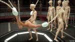 3d alien anal ass big_belly big_breasts blackadder breasts comic monster nipples pussy