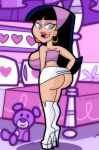 purple sandybelldf skirt the_fairly_oddparents trixie_tang upskirt