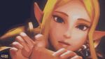 blonde_hair blue_eyes brown_skin cia cia_(hyrule_warriors) clear_skin hyrule_warriors nintendo penis princess_zelda red_eyes white_hair zelda zelda_(hyrule_warriors)