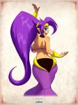 ass big_ass big_breasts breasts deviantart layerth shantae shantae_(character)