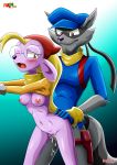 1girl anthro bbmbbf fur34 fur34* palcomix penelope sex sly_cooper sly_cooper_(series) tagme