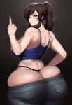  1girl ai_generated ass big_ass breasts gigantic_ass globo huge_ass 