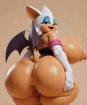  ai_generated anus big_ass big_breasts gif jiggling jiggling_ass jiggling_breasts nude pussy rouge_the_bat sweaty_body 