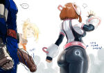 cheating cheating_girlfriend edit edited edited_art interracial my_hero_academia my_hero_academia_(finale)