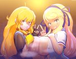 katsuragi (senran kagura) from rwby by luminaryofages