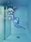  1girl 3d bad_end blender bubble bubbles byondrage danger danil4h dat_ass drown drowning female league_of_legends locked nude peril remake render shortstack shower solo stuck swimming temporaryunity thick trapped tristana underwater underwater_peril water yordle 