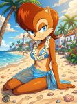 sally acorn from archie comics by alfrehr203