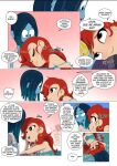  2_girls chelsea_van_der_zee comic comic_page dreamworks female_only lesbian_couple nerissa queen_narissa red_hair redhead redhead_female ruby_gillman ruby_gillman,_teenage_kraken wide_hips yuri yuri 