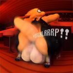 alphys anal_vore anthro carol carol_(deltarune) cervine deer facesitting female/female female_on_bottom female_on_top female_rimming_female furry mosslush older_female overweight_female reptile rimming_female sniffing_anus sniffing_ass trapped_in_ass twilightv0ids used_as_an_object used_as_chair used_as_seat