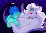 2girls anthro areola artist_logo artist_name bbw bbw_mom beauty_mark bedroom_eyes big_breasts blue_body blue_eyes blue_eyeshadow blue_hair breasts cecaelia chubby chubby_female cleavage cooldeverage crossover curvy daniela_paguro digital_media_(artwork) disney duo earrings enormous_breasts eyeshadow fat_female female female_only fin fish_humanoid grabbing_breasts hair half-closed_eyes high_res huge_breasts interspecies large_areolae logo long_hair luca_(pixar_film) massive_breasts mature_anthro mature_female milf monster monster_girl monster_girl_(genre) multiple_girls naked_female narrowed_eyes nipples no_bra non-mammal_breasts nude octopus octopus_girl octopus_humanoid overweight overweight_anthro overweight_female pixar plump plump_breasts plump_lips purple_body purple_skin red_eyes red_lipstick sagging_breasts scales sea_monster sea_witch seductive size_difference slightly_chubby slightly_chubby_anthro slightly_chubby_female smile smirk tentacle the_little_mermaid the_little_mermaid_(1989_film) thick_thighs underwater ursula ursula_(the_little_mermaid) villainess voluptuous voluptuous_female watermark white_hair wide_hips yellow_sclera yuri