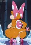 1girl 1girls ai_generated anthro big_breasts blue_eyes breasts egg_laying koopaling mario_(series) nintendo pussy reptile scalie super_mario_bros. super_mario_bros._3 super_mario_world wendy_o._koopa