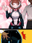 cheating cheating_girlfriend edit edited edited_art interracial my_hero_academia my_hero_academia_(finale)
