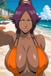 shihouin yoruichi from bleach