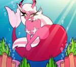 1girl amazon_prime big_breasts bottom_heavy cartoon commission commissions_open digital_art digital_painting dummy_thicc fanart female helluva_boss huge_breasts mermaid sea solo thicc_thighs thick_thighs tonyneely underwater verosika_mayday_(helluva_boss) vivziepop wide_hips ych_commission youtube