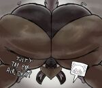 1girl dominant_male facesitting female_on_bottom haida lolbear_9 male male/female male_facesitting_female male_on_top retsuko sweat sweaty_ass sweaty_butt