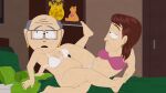  bra lesbian_sex mr._garrison scissoring sex south_park tribadism 