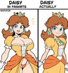 princess daisy from mario (series) by mafufim