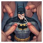 5boys batman batman_(series) big_penis cum cumshot dc_comics facial sloppyai yaoi