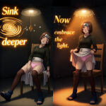  hypnosis hypnotized mind_control mindless naruto_(series) naruto_shippuden nohara_rin panties pendant pendulum pink_panties rin_nohara sitting standing 