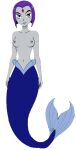 1girl artist_request breasts female looking_at_viewer looking_at_you mermaid mermaid_girl mermaid_tail nude older older_female rachel_roth raven_(dc) raven_(teen_titans) solo source_request teen teen_titans topless topless_female young_adult young_adult_female young_adult_woman