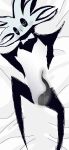  black_body blush body_pillow bunnysuit dakimakura dripping_precum house_of_horrorbrews monster_boy nostramyce_(horrorbrew) tentacle_penis 