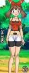 deviantart haruka_(pokemon) kageta lake_art may pokemon zage_inc