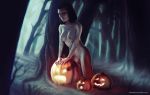 1girl 3d bioshock blackjr elizabeth female female_only futanari halloween sfm