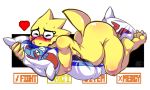 1girl alphyne alphys anthro anthro_only ass body_pillow breasts claws dakimakura dakimakura_(object) dinosaur dinosaur_girl female_anthro female_only gameplay_mechanics glasses inuki lizard lizard_girl monster monster_girl non-mammal_breasts nude nude_anthro nude_female reptile reptile_girl scalie scalie_female slightly_chubby solo solo_anthro solo_female tail transparent_background undertale undertale_(series) video_games yellow_body yellow_skin