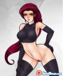  ass big_breasts bottomless breasts game_freak huge_breasts humans_of_pokemon jago_(artist) jessie_(pokemon) long_hair looking_at_viewer musashi_(pokemon) nintendo non_nude patreon pink_hair pokemon pokemon_(anime) pokemon_(game) red_hair team_rocket 