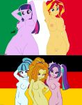 5girls adagio_dazzle adagio_dazzle_(eg) aria_blaze aria_blaze_(eg) breasts chancero duckymomoisme edit equestria_girls female female_only friendship_is_magic hairless_pussy long_hair looking_at_viewer my_little_pony navel nipples nude older older_female pussy rainbow_rocks sonata_dusk sonata_dusk_(eg) sunset_shimmer sunset_shimmer_(eg) twilight_sparkle twilight_sparkle_(mlp) young_adult young_adult_female young_adult_woman