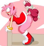 1girl amy_rose anal anthro ass big_ass big_balls breasts chip_(sonic) denizen1414 duo furry hedgehog hyper large_penetration light_gaia male male/female mammal nude penetration penis sega size_difference sonic_(series) sonic_the_hedgehog_(series) testicles