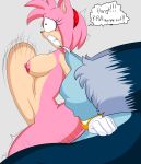 1girl abdominal_bulge amy_rose anal anthro ass big_ass breasts colored denizen1414 duo featureless_breasts female furry hedgehog hyper hyper_penetration hyper_penis large_penetration male male/female mammal nude penetration penis sega sex simple_background size_difference solo_focus sonamy sonic_team sonic_the_hedgehog sonic_the_werehog tears vaginal vaginal_penetration