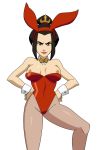  avatar:_the_last_airbender azula big_breasts breasts bunny_ears bunny_girl bunnysuit hahaboobies nipples 