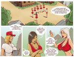 6+girls breasts cheerleader cheerleader_camp_facefuck_massacre comic disarten multiple_girls teen torn_clothes