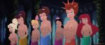 7girls adella alana andrina aquata ariel's_sisters arista ass attina breasts disney edit mermaid no_bra nude princess_ariel the_little_mermaid underwater