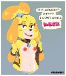 isabelle (animal crossing) from animal crossing
