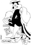 babs_bunny desiree_lee fifi_la_fume looney_tunes monochrome pepe_le_pew tiny_toon_adventures