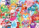  birdo bob-omb clawgrip cobrat everyone luigi malleo mario mowser ninji nintendo ostro pokey princess_peach shy_guy snifit starman super_mario_bros. toad_(mario) toad_(mario_species) tryclyde wart_(mario) weegee 