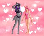  2022 2_girls 2girls anthro anthro_only artist_name bikini bikini_top copycat_(webtoon) dimabelle duo fanart female_only max_(copycat) swimsuit velvet_(copycat) webtoon xiwiidraws 