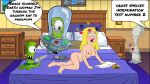 alien aliens american_dad bedroom crossover francine_smith imminent_rape kang nude_female on_bed roger_(american_dad)