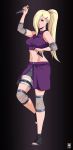 big_breasts breasts ino_yamanaka kunai kyoffie naruto naruto_shippuden weapon