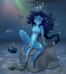 1girl 20th_century_studios air_bubbles avatar avatar:_the_way_of_water bluesatanist breath_holding breathhold danger disney dragon-tear drown drowning female girl holding_breath na'vi nude ocean original_character peril pose posing sea solo underwater underwater_peril