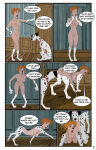 101_dalmatians 1girl anita_radcliffe canine comic disney english english_text pongo sambaci61 text text_bubble transformation transformation_through_sex zoophilia