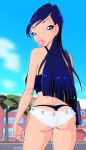 1girl ass clothed looking_back musa musa_(winx_club) panties shorts shorts_pull winx_club zfive