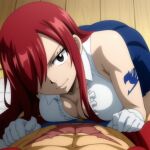 ai_generated crossover erza_scarlet fairy_tail monkey_d._luffy one_piece trewg001