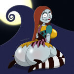 1girl 1girl 1girl ass ass_expansion big_ass big_ass big_breasts bottom_heavy bottomwear breasts curvy curvy_body curvy_female curvy_figure dress expansion fat_ass female_only fortnite halloween light-skinned_female light_skin lipstick long_hair looking_at_viewer looking_back nightmare_before_christmas pale-skinned_female pale_skin panties ripped_clothing ripped_dress sally_(the_nightmare_before_christmas) saputodraws sideboob stockings thick thick_ass thick_hips thick_thighs thighs wide_hips