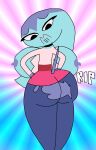  anothertroyino2025 ass ass big_ass big_ass big_blue_(tv_series) bigass bigbutt mira_clearwater nickelodeon nicktoons ripped_pants 